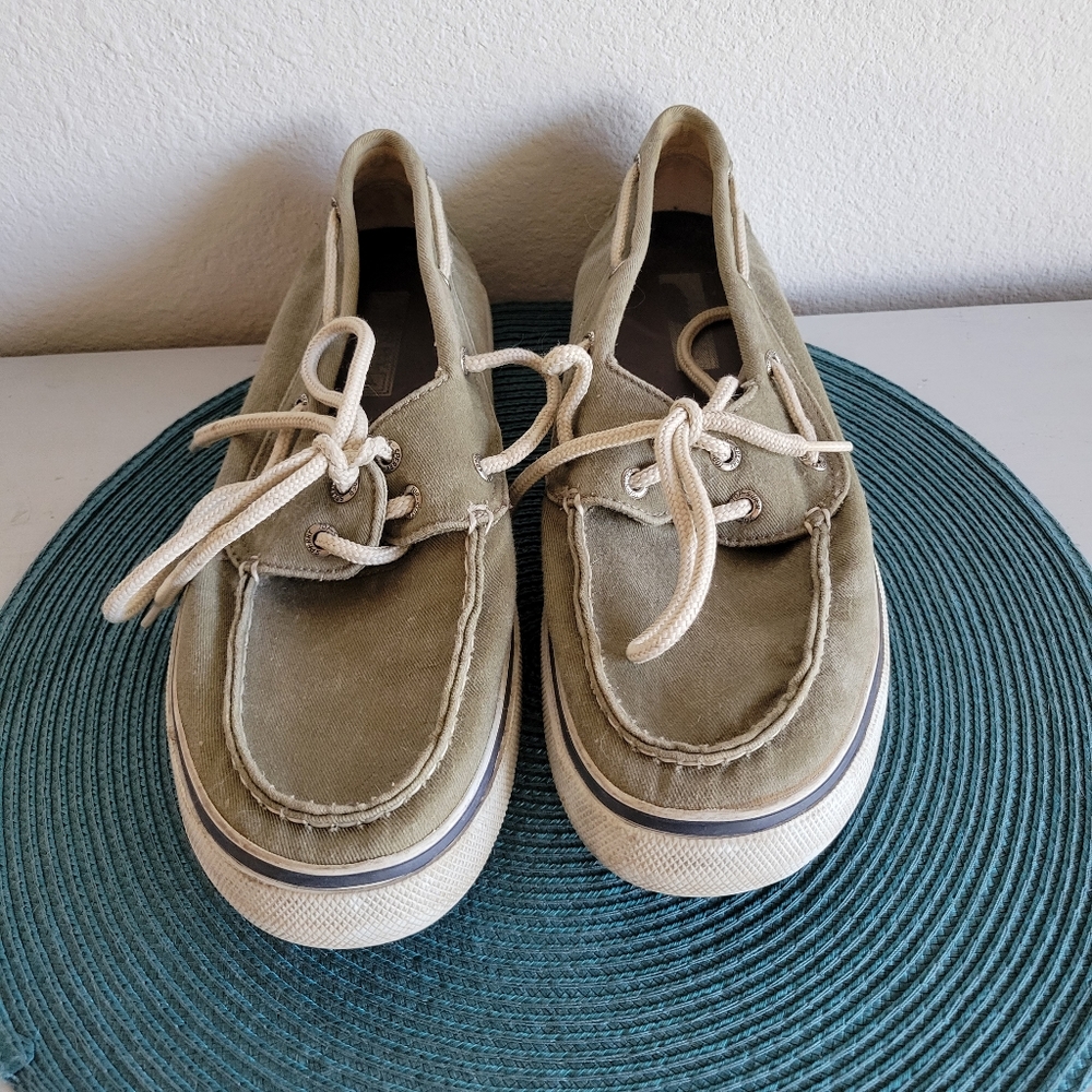 Sperry Classic Fabric Slip On Boat Shoes